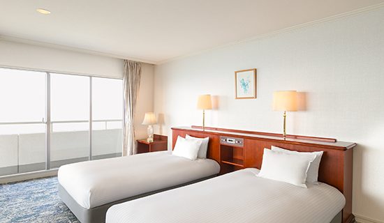 Classic Junior Suite, Japanese-Western style, 2 single beds and 2 futon beds, Mountain view