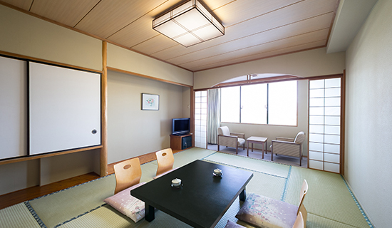 Classic Room, Japanese style, 4 futon beds, Ocean/Sea view