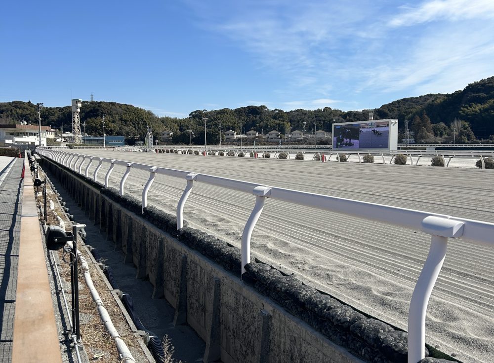 高知賽馬場內